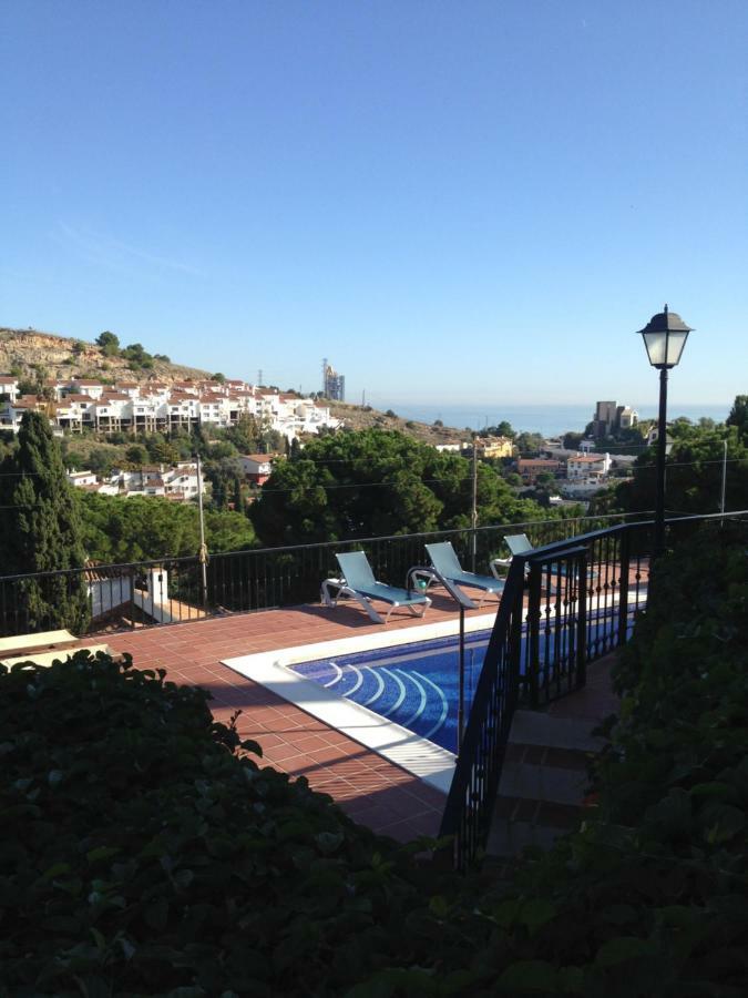 Apartamento-Estudio En Villa Con Piscina Málaga Kültér fotó