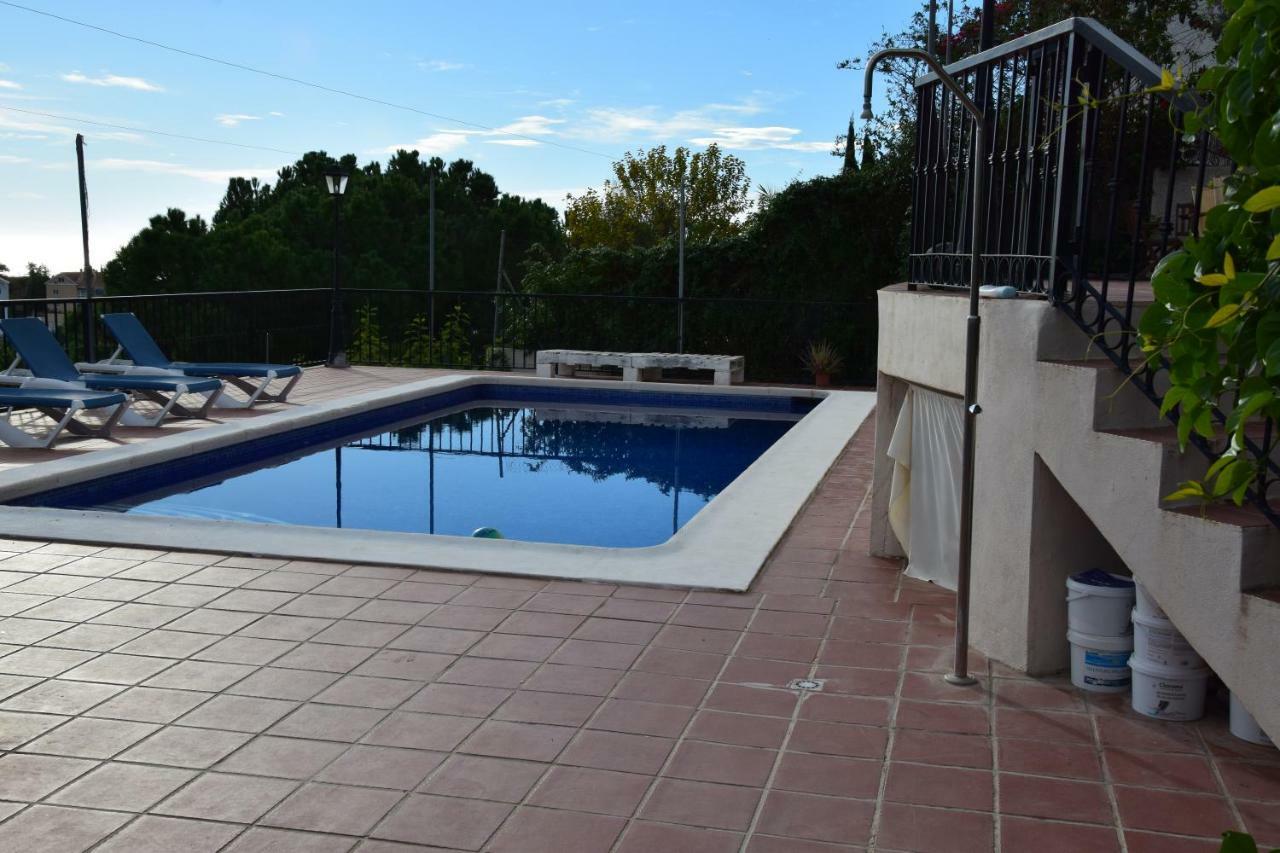 Apartamento-Estudio En Villa Con Piscina Málaga Kültér fotó