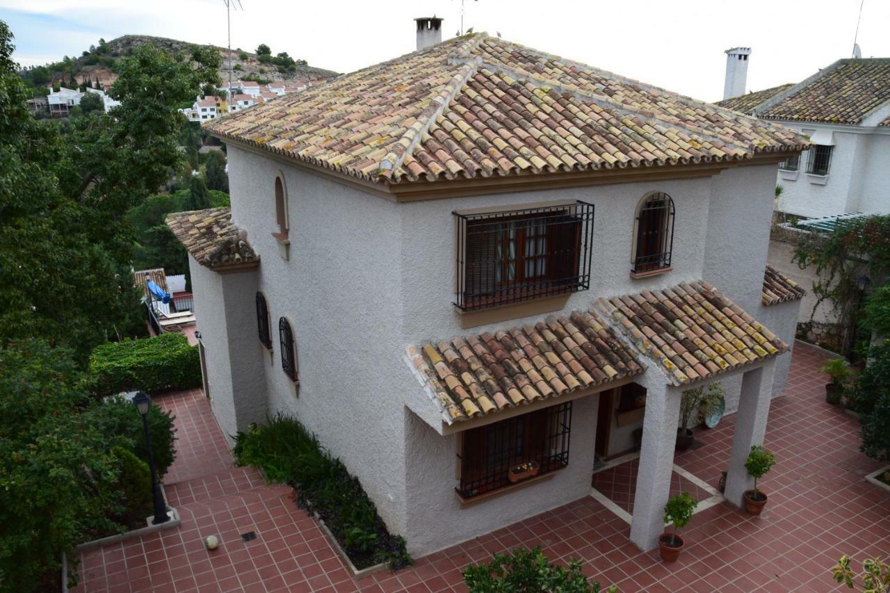 Apartamento-Estudio En Villa Con Piscina Málaga Kültér fotó